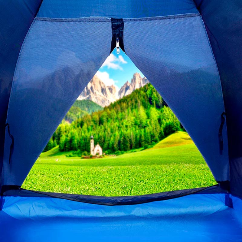 Miniatura 8 de Carpa Camping 4P Semi Impermeable